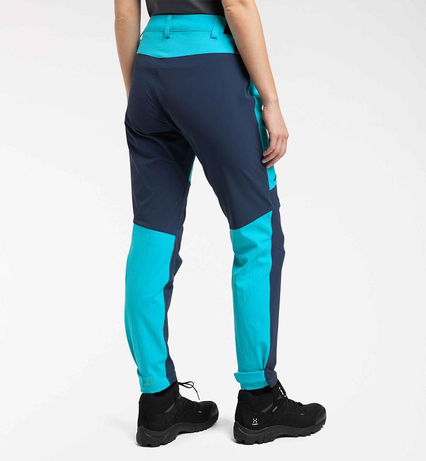Haglöfs Womens Rugged Flex Hiking Pants Dark Blue New Zealand 52908VYPF